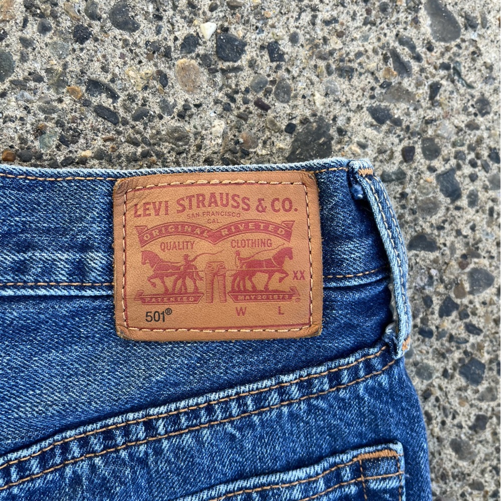 Levi’s 501 Short in Echo Park Size 26 - Picture 5 of 7